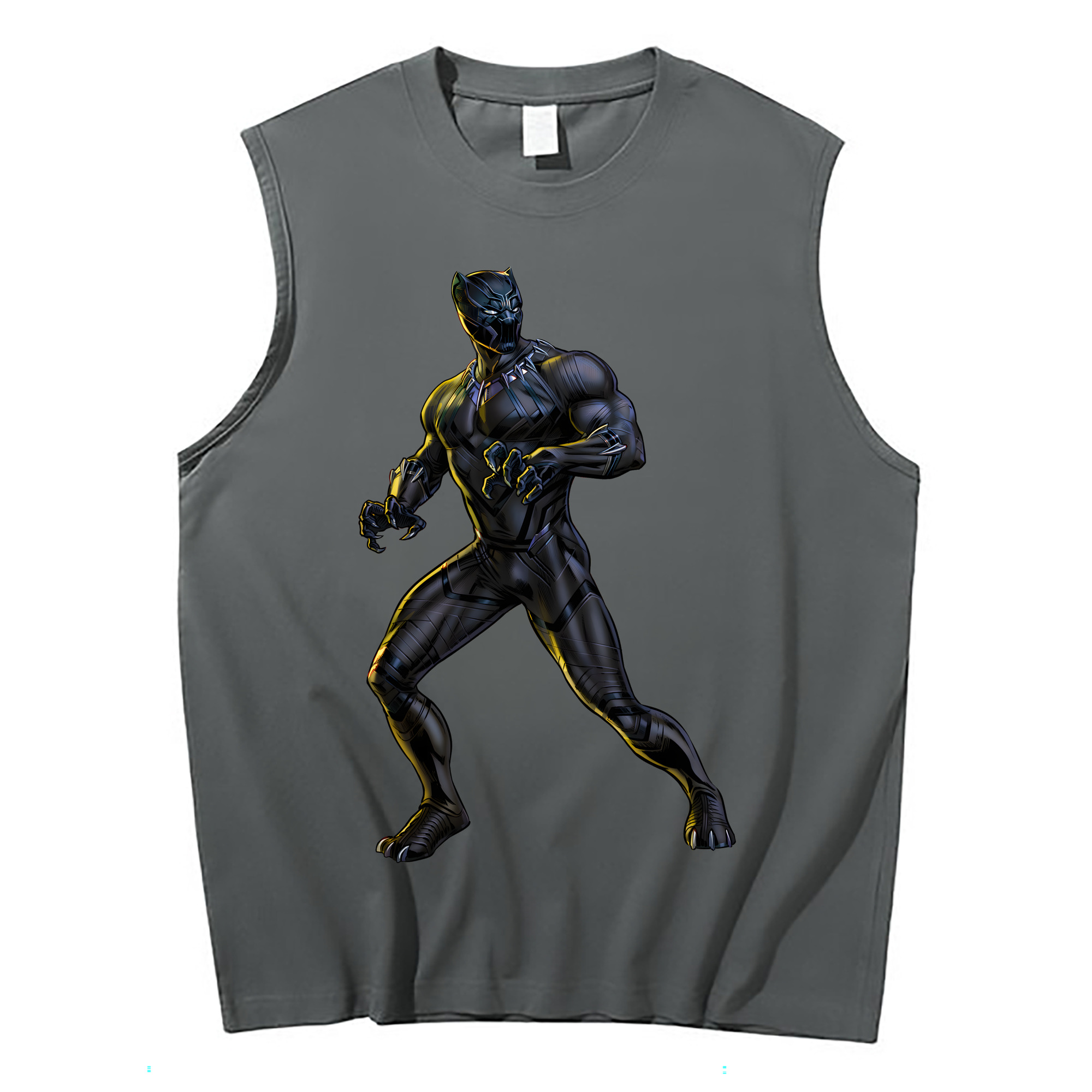 （画像用） アベンジャーズ The Avengers コットン100％タンクトップ（フロントプリント）